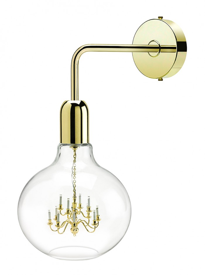 MIneheart King Edison Gold Wall Lamp web