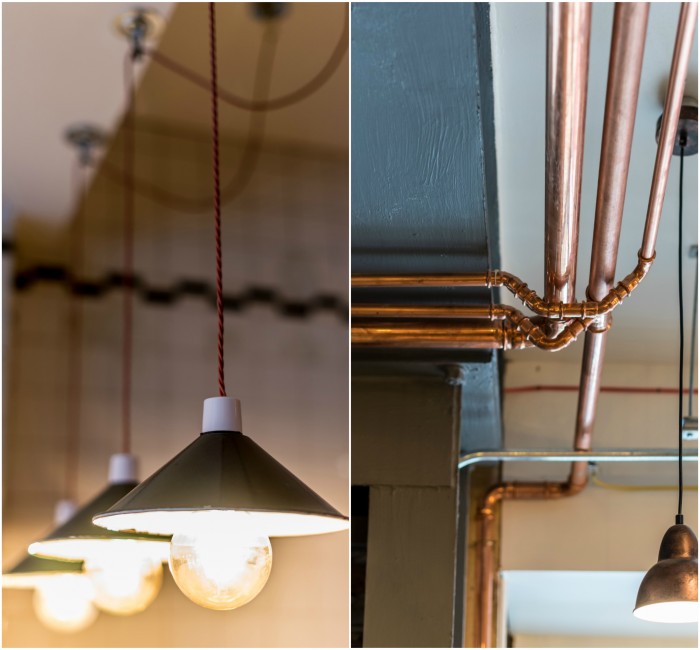 Web 3. Exposed Pipes & lighting