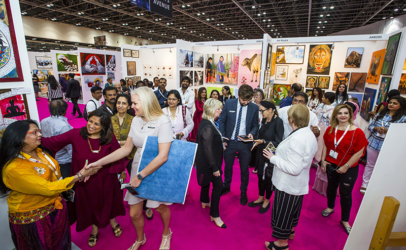 Artists Avenue - Index- Day 1 , Dubai World Center , Dubai , (photo by Ajith Narendra) ( ITP Images)