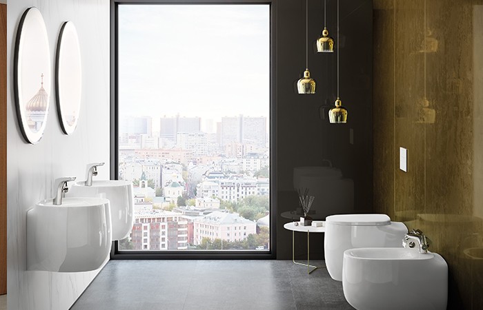 DesignInsiderRocaGreenBathroom