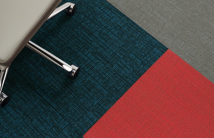 Design Insider Amtico Anchor Red Blue Grey
