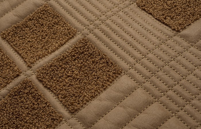 Design Insider Fameed Khalique Leather Squares