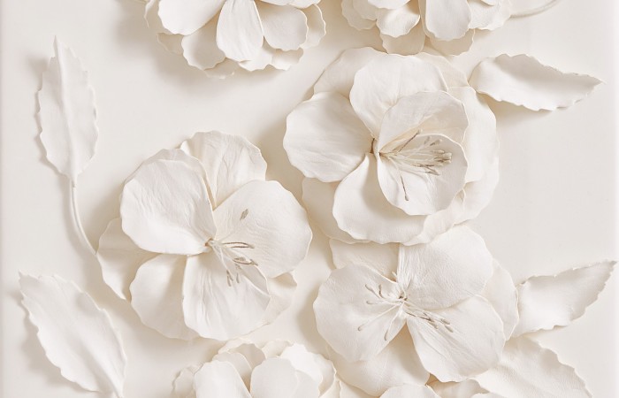 Design Insider Fameed Khalique White Leather