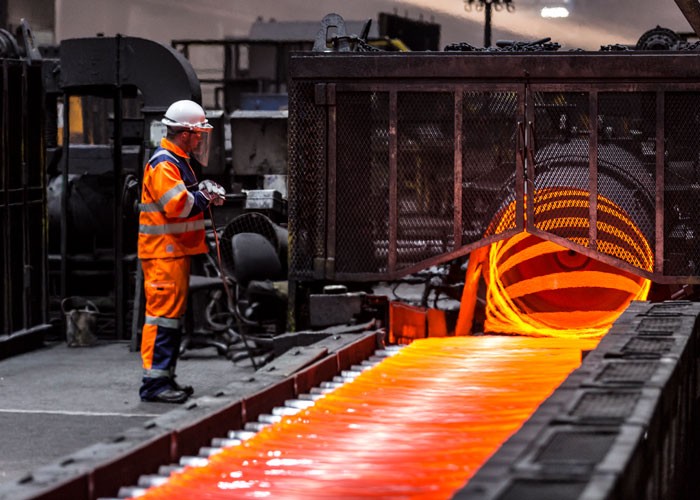 Harrison-Spinks-Wire-rod-being-manufactured-at-British-Steel-in-Scunthorpe