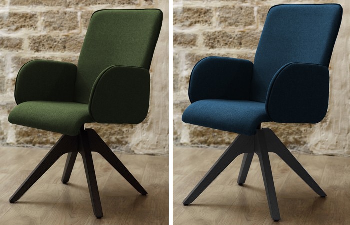 Design Insider Burgess CasuElle Blue Green