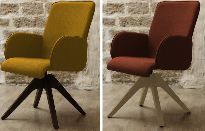 Design Insider Burgess CasuElle Yellow Orange