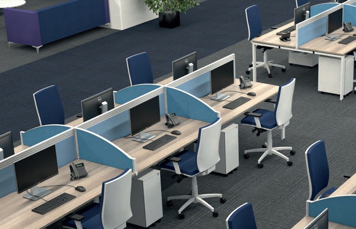 Design Insider Flexible Bench Blue