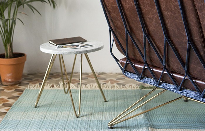 Design-Insider-InsideOutContracts-Granda-side-table-in-situ-whitemarble-top-gold-frame1-700x450