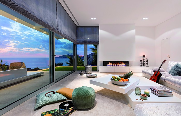 Roman Blind System SG 2345 with Natural