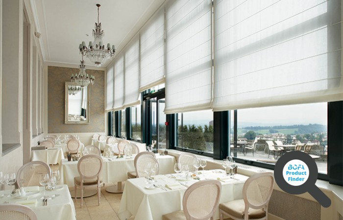 Design Insider Silent Gliss Roman Child Safe Restaurant